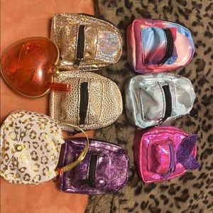 Mini toy backpacks